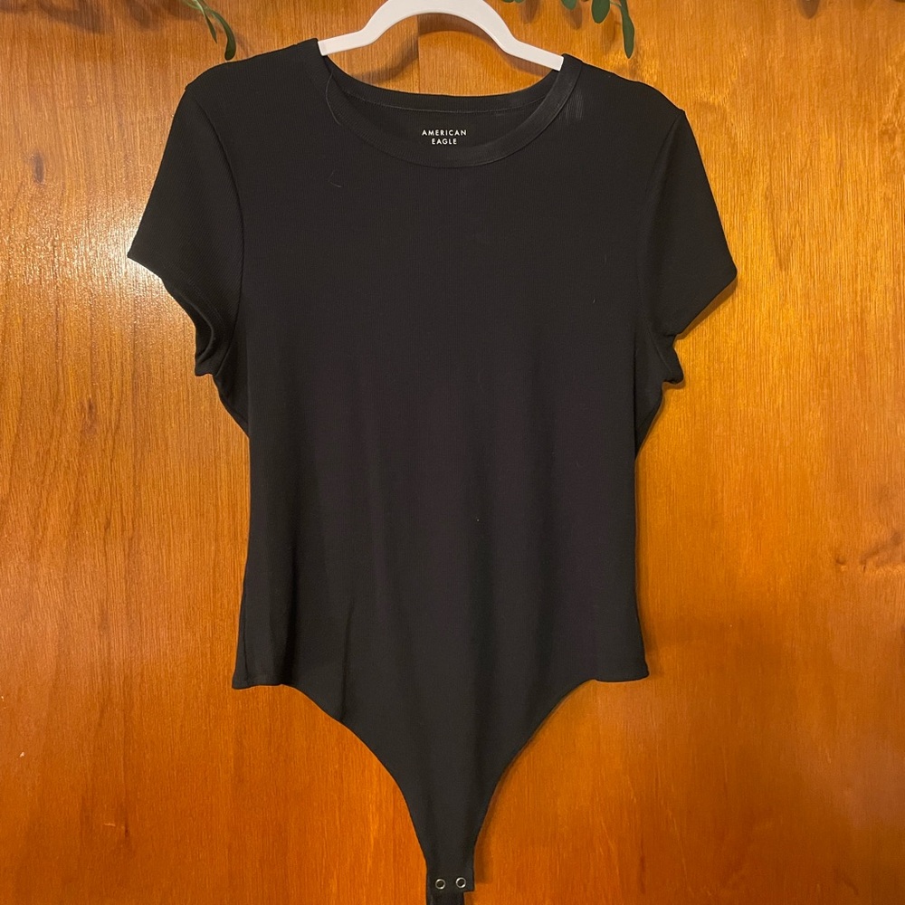 American Eagle Outfitters Black Bodysuit